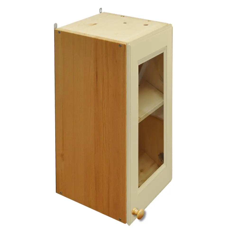 Шкаф настенный с полкой Весури арт. 231 слоновая кость