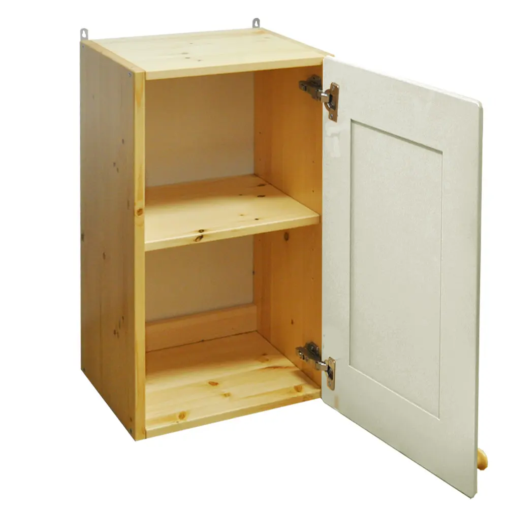 Шкаф настенный с дверкой Весури арт. 245 слоновая кость